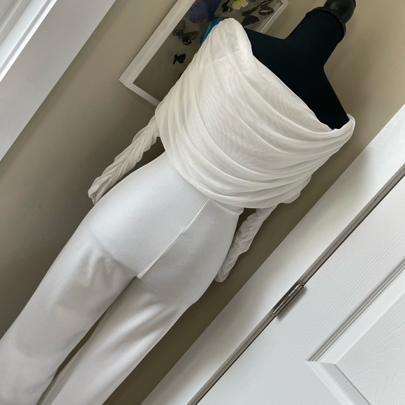 White Jumpsuit - Picture 5 of 8